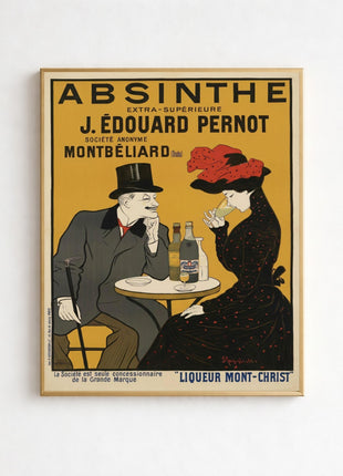 Absinthe Extra-Supérieure J. Édouard Pernot Unframed Poster (Early 1900s) — Vintage French Advertising Print by Leonetto Cappiello