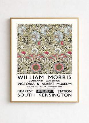William Morris “Corncockle” (1876) Unframed Exhibition Poster