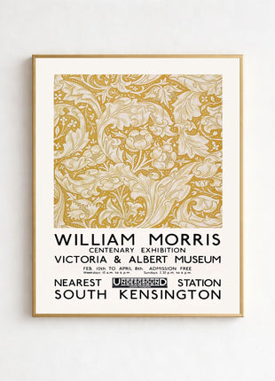 William Morris “Bachelor’s Button” (1892) Unframed xhibition Poster