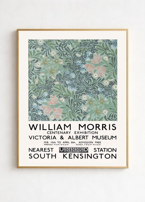 William Morris “Bower” (1877) Unframed Exhibition Poster