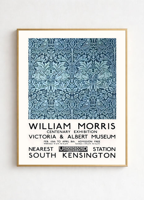 William Morris “Brother Rabbit” (1882) Unframed Exhibition Poster