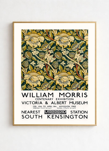 William Morris “Wey” (1883) Unframed Exhibition Poster