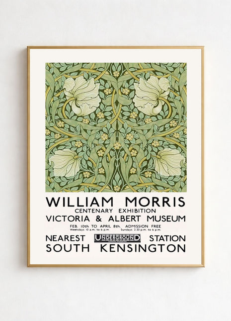 William Morris “Pimpernel” (1876) Unframed Exhibition Poster