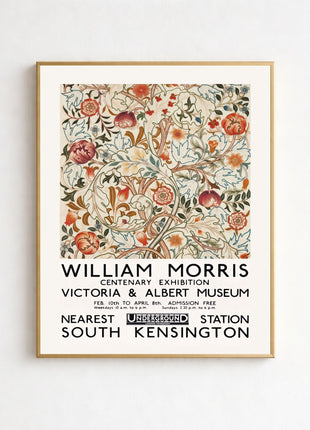 William Morris “Acanthus Portière” (1875) Unframed Exhibition Poster