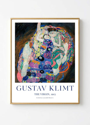 Gustav Klimt "The Virgin" (1913) — Symbolist Figure Painting Art Print. Unframed