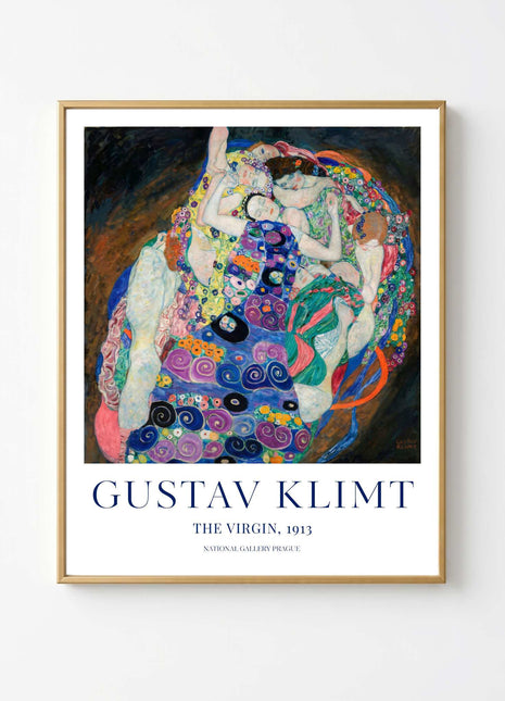 Gustav Klimt "The Virgin" (1913) — Symbolist Figure Painting Art Print. Unframed