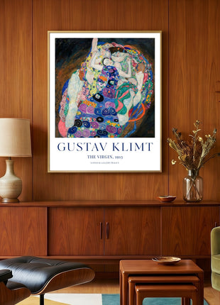 Gustav Klimt "The Virgin" (1913) — Symbolist Figure Painting Art Print. Unframed