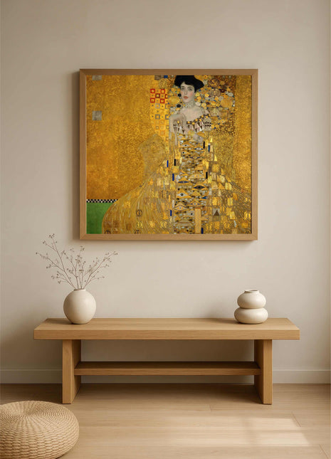 Gustav Klimt "Portrait of Adele Bloch-Bauer I" (1907) — Iconic Gold Portrait Art Print. Unframed