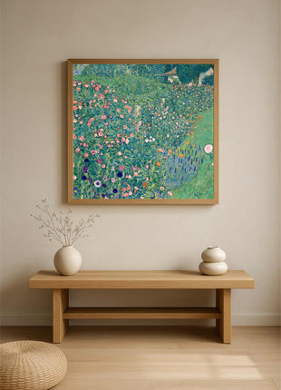 Gustav Klimt "Italian Garden Landscape" (1913) — Mediterranean Landscape Art Print. No Border. Unframed