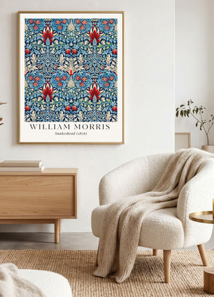 William Morris “Snakeshead” (1876) Arts & Crafts Unframed Poster