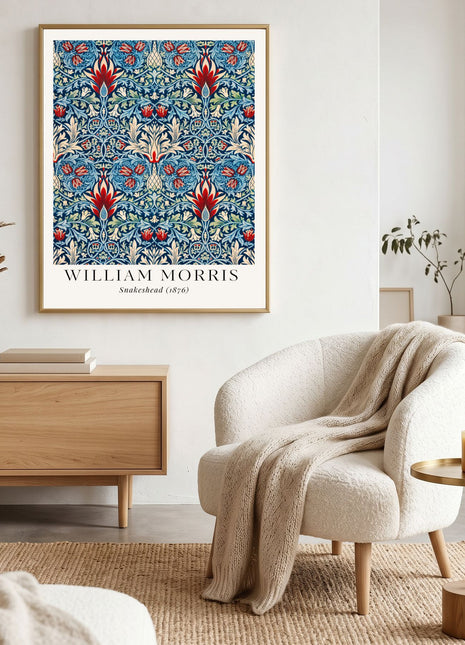 William Morris “Snakeshead” (1876) Arts & Crafts Unframed Poster