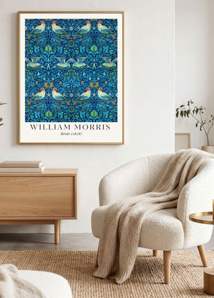 William Morris “Birds" (1878). Arts & Crafts Unframed Poster