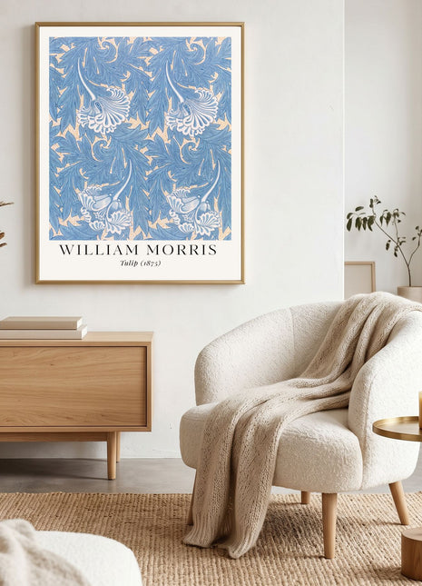 William Morris “Tulip” (1875) Arts & Crafts Unframed Poster