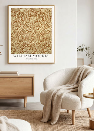 William Morris “Arcadia" (1886) Arts & Crafts Unframed Poster