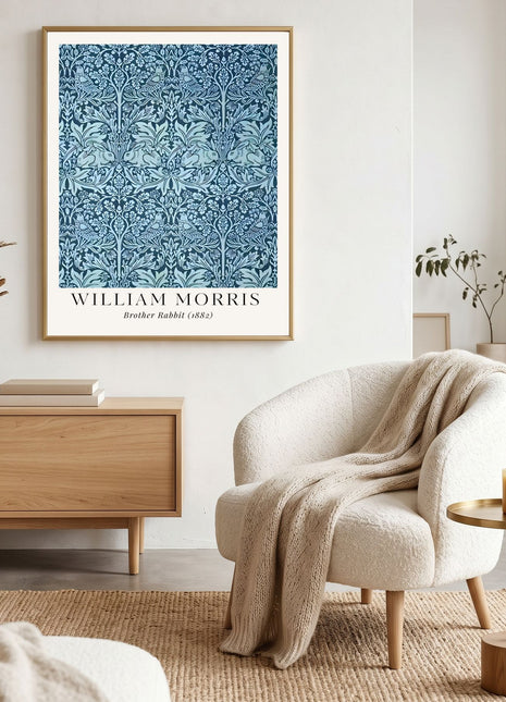 William Morris “Brother Rabbit" (1882). Arts & Crafts Poster