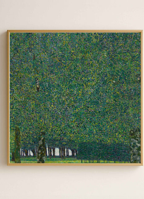 Gustav Klimt "The Park" (1910) — Atmospheric Landscape Art Print. No Border. Unframed