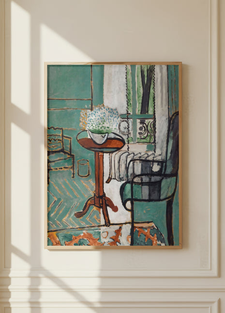 Henri Matisse “The Window” (1916) – Bold Fauvist Interior, Modernist Composition, No Border. Unframed