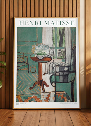 Henri Matisse “The Window” (1916) – Bold Fauvist Interior, Modernist Composition. Unframed