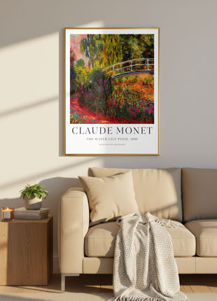 Claude Monet “The Water Lily Pond” (1900) Art Print. Unframed