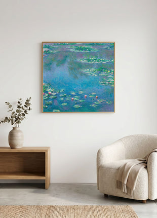 Claude Monet “Water Lilies” (1906) Art Print. No Border. Unframed