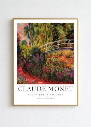 Claude Monet “The Water Lily Pond” (1900) Art Print. Unframed