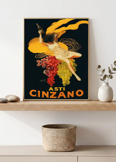 Asti Cinzano Art Nouveau Poster (1910) — Vintage Advertising Unframed Print by Leonetto Cappiello