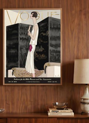 Vogue Cover — November 10, 1928 Vintage Unframed Poster