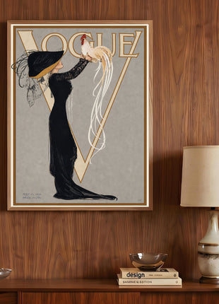 Vogue Cover — July 15, 1910 Vintage Unframed Poster