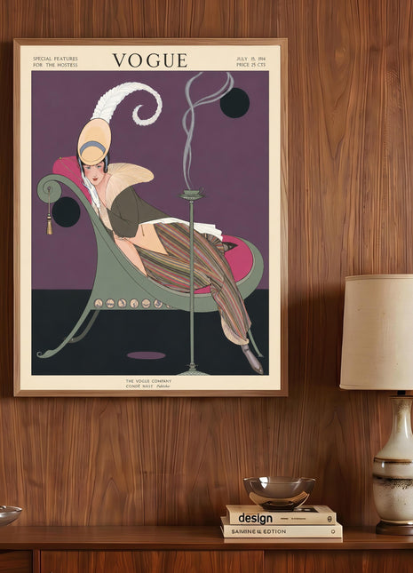 Vogue Cover — July 15, 1914 Vintage Unframed Poster