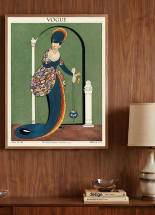 Vogue Cover — July 15, 1913 Vintage Unframed Poster