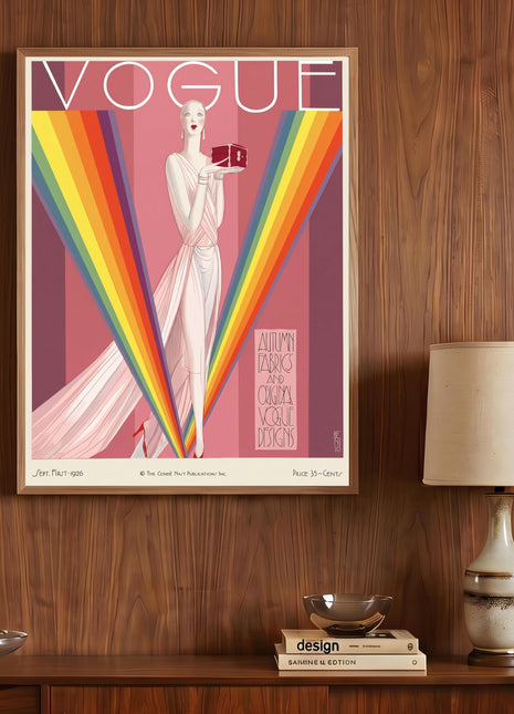 Vogue Cover — September 1, 1926 Vintage Unframed Poster