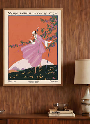 Vogue Cover — March 1, 1916 Vintage Unframed Poster