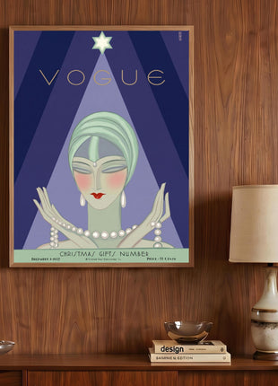 Vogue Cover — December 1, 1927 Vintage Unframed Poster