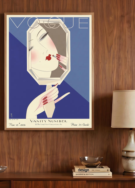 Vogue Cover — November 15, 1926 Vintage Unframed Poster