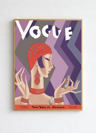 Vogue Cover — July 15, 1926 Vintage Unframed Poster