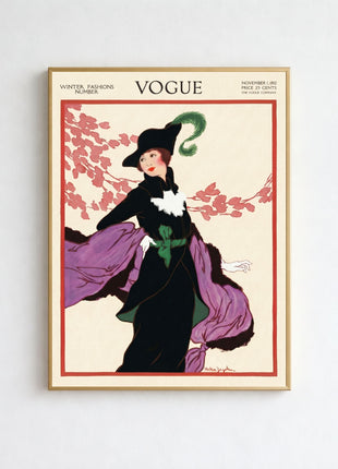 Vogue Cover — November 1, 1912 Vintage Unframed Poster