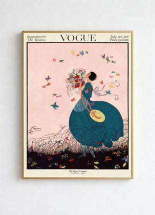 Vogue Cover — July 15, 1916 Vintage Unframed Poster