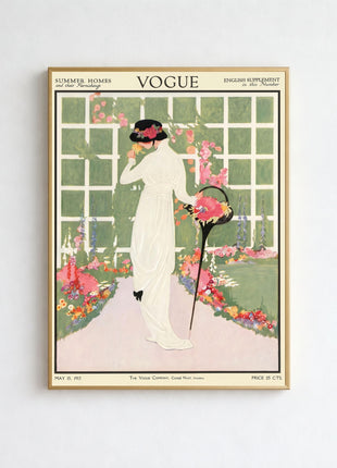 Vogue Cover — May 15, 1913 Vintage Unframed Poster