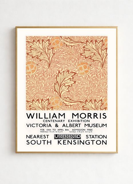 William Morris “Apple” (1877) Unframed Exhibition Poster