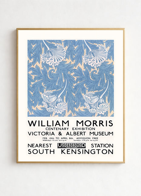 William Morris “Tulip” (1875) Unframed Exhibition Poster