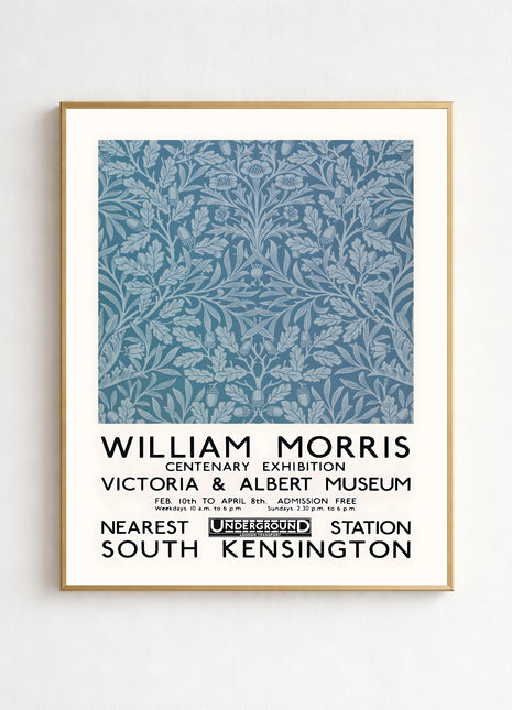 William Morris “Acorn” (1879) Unframed Exhibition Poster