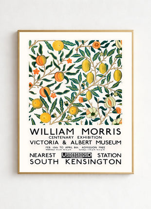 William Morris “Fruit” (1862) Unframed Exhibition Poster
