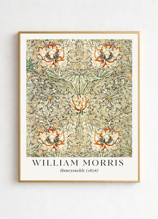 William Morris “Honeysuckle" (1876) Arts & Crafts Unframed Poster