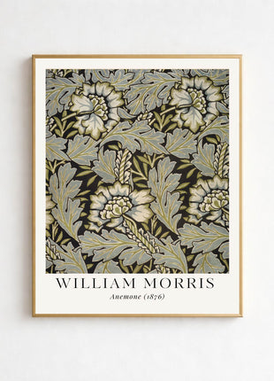 William Morris “Anemone" (1876) Arts & Crafts Unframed Poster