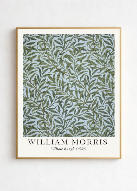 William Morris “Willow Bough" (1887). Arts & Crafts Unframed Poster