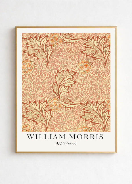 William Morris “Apple” (1877) Arts & Crafts Poster