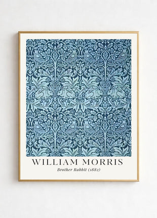 William Morris “Brother Rabbit" (1882). Arts & Crafts Poster