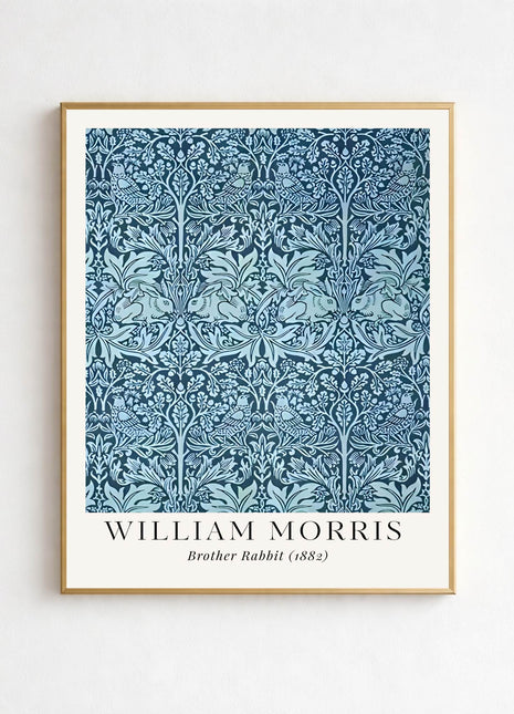 William Morris “Brother Rabbit" (1882). Arts & Crafts Poster