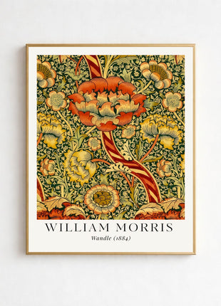 William Morris “Wandle” (1884) Arts & Crafts Unframed Poster