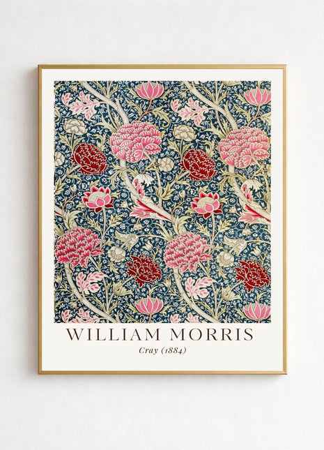 William Morris “Cray" (1884) Arts & Crafts Unframed Poster